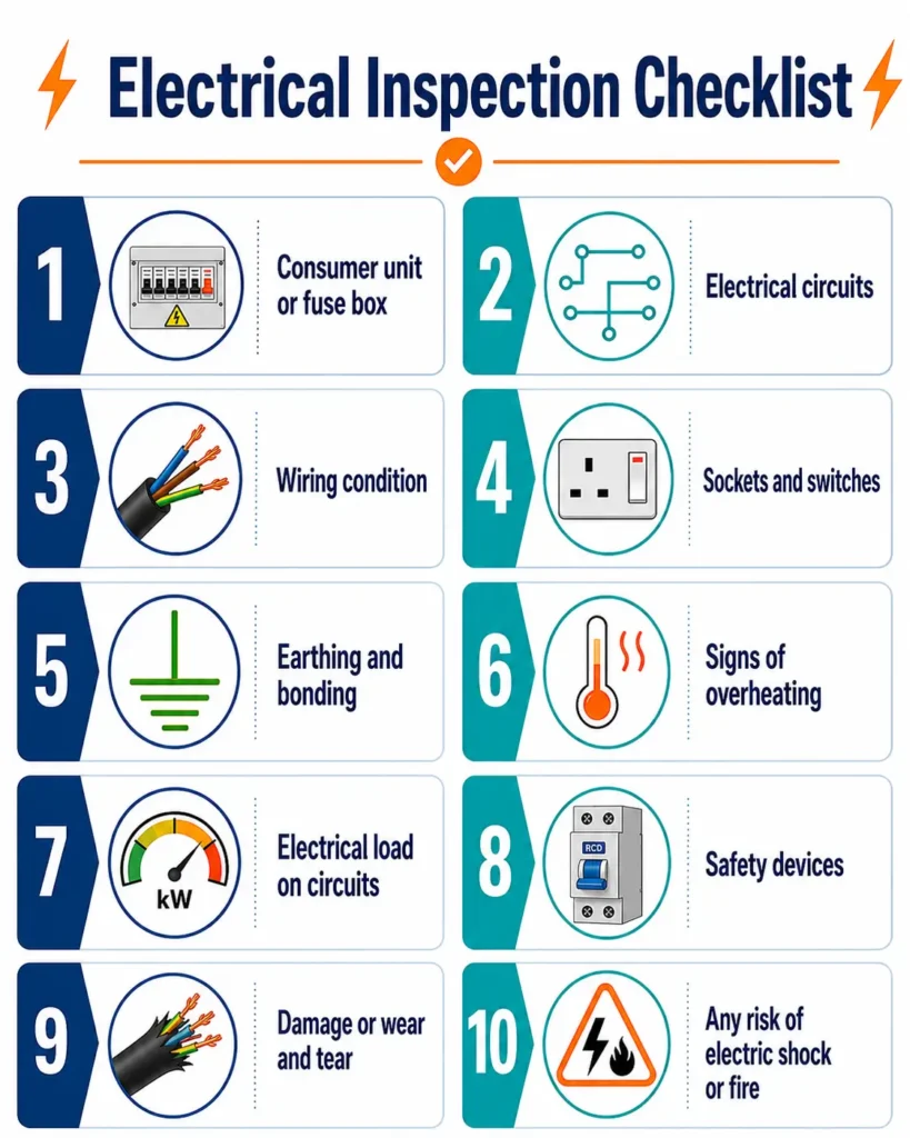 Electrical Inspection Checklist / What is an EICR Inspection